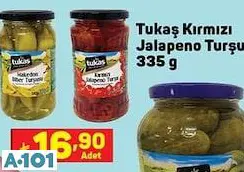 TUKAŞ KIRMIZI JALAPENO TURŞU TUKAŞ KIRMIZI JALAPENO TURŞU